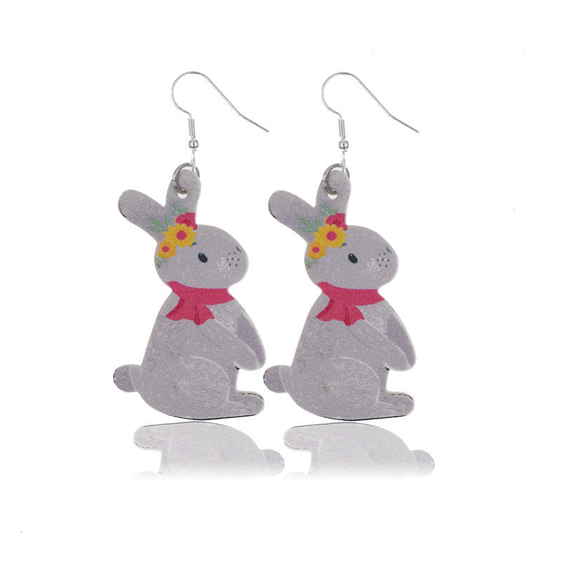 Pendientes De Cuero De Lágrima De Pascua al por mayor